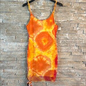 UjENA Vibrant Yellow Dress